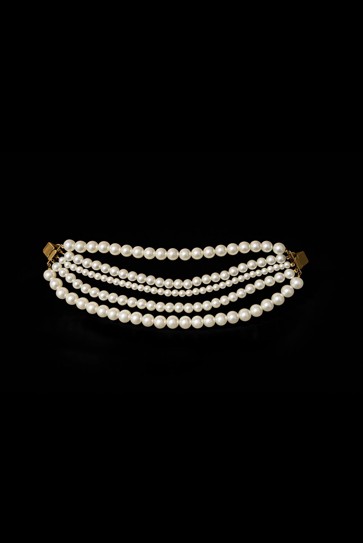 Closed pearl necklace